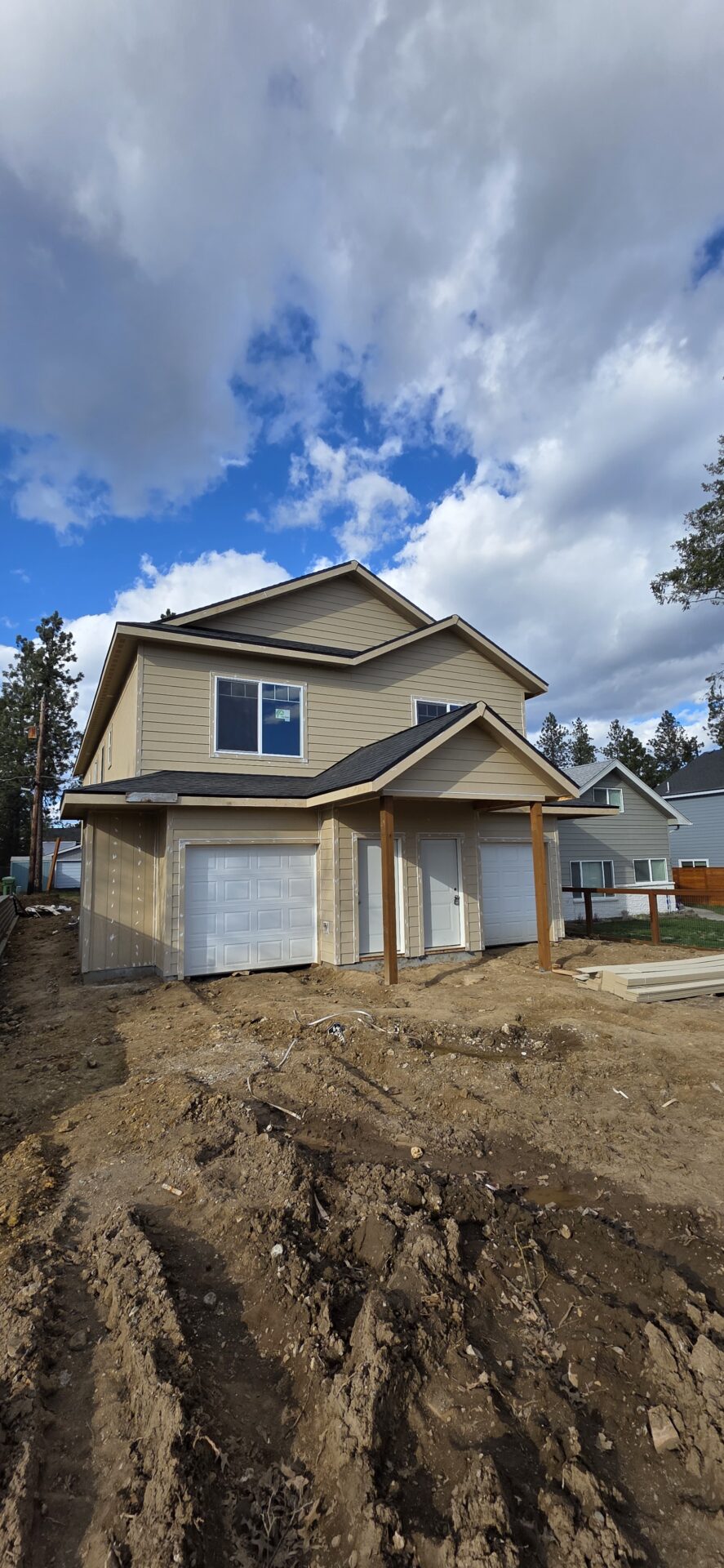 Siding for Duplex