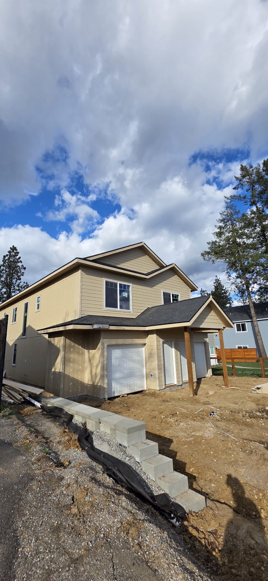 Siding for Duplex
