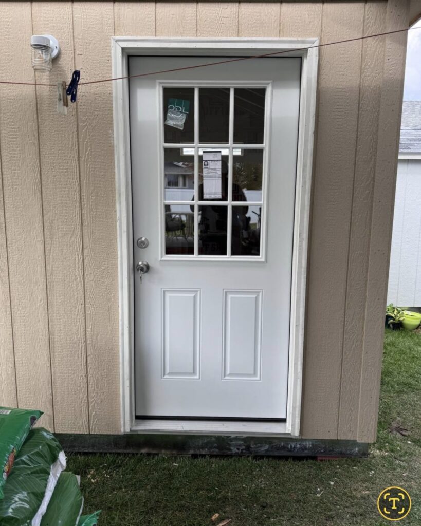 New door install